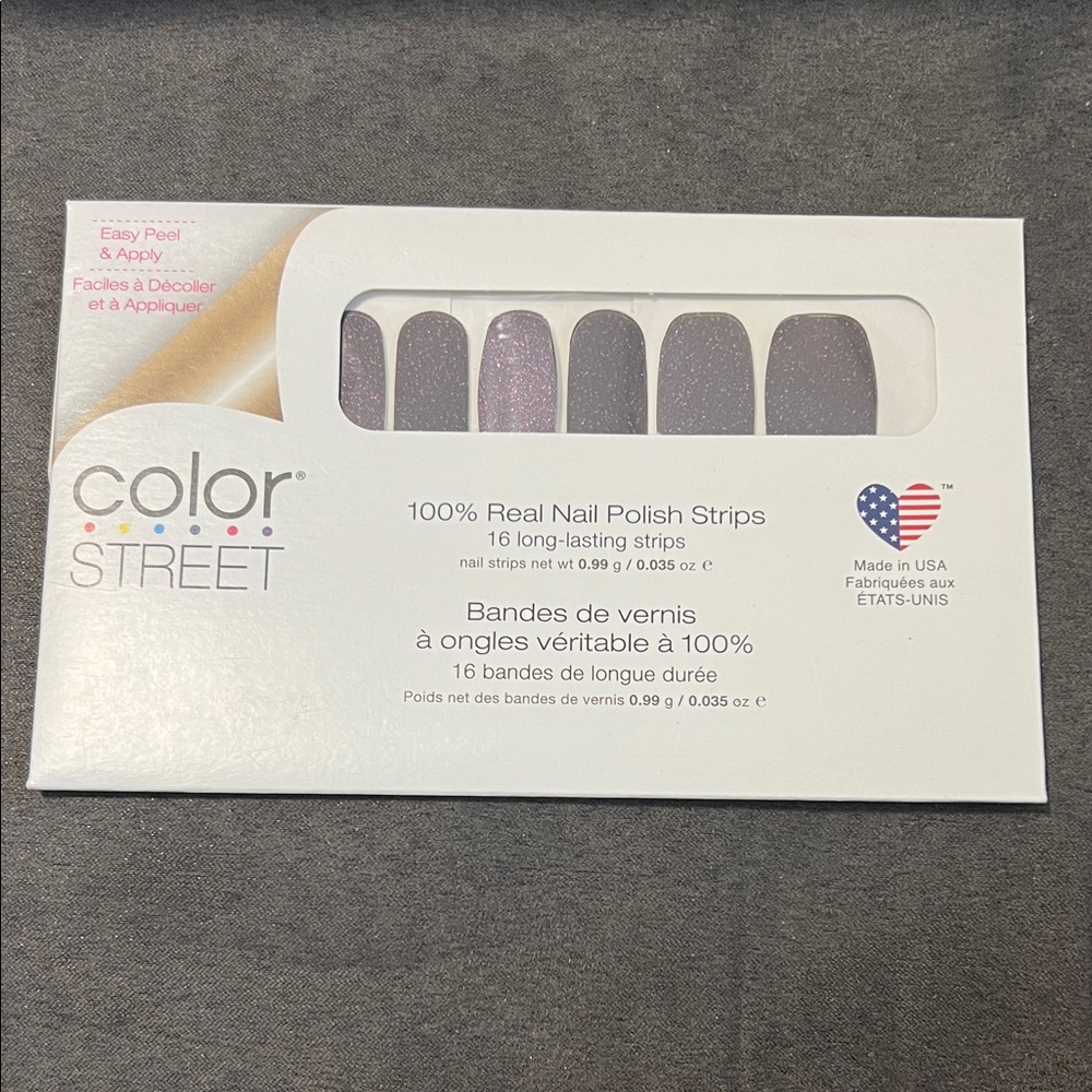 Color Street Plum As You Are Nail Strips